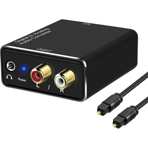 Dijitalden Analoga Ses Dönüştürücü ve 3,5 mm Aux Stereo Ses Adaptörü (Yurt Dışından)