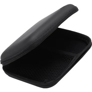 Taşınabilir Sabit Disk Sürücüsü Darbeye Dayanıklı Fermuar Kapak Çanta Kılıf 2.5 Inç HDD Çantası Hardcase Siyah (Yurt Dışından)
