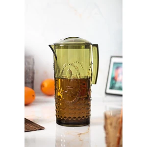 EW's Kitchenware Akrilik Magic 2,3 Lt Koyu Yeşil Sürahi