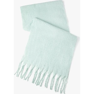 Basic Atkı Yumuşak Dokulu Püsküllü