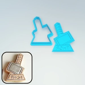 Thor Çekiç Kurabiye Kalıbı