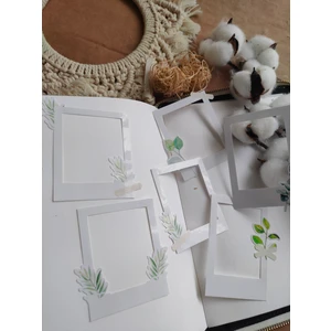 Polaroid Şeffaf Tekli Sticker Seti 01 Ajanda Planlayıcı Bullet Journal Scrapbooking Için Uygundur