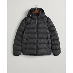 Erkek Siyah Regular Fit Kapüşonlu Mont 7006351.5