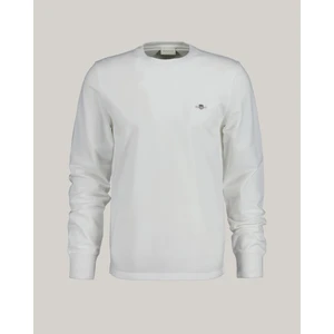 Erkek Beyaz Slim Fit Bisiklet Yaka Düz T-Shirt 2022143.110