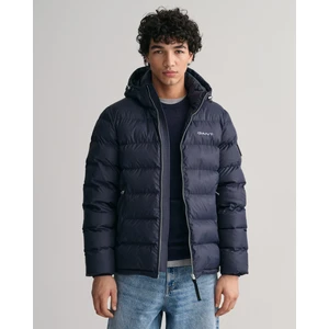 Erkek Lacivert Regular Fit Kapüşonlu Mont 7006351.433