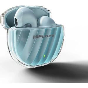 FlyBuds 3 Kablosuz Bluetooth 5.3 IPX5 Su Geçirmez Çevresel Gürültü Engelleme ENC 4 Mikrofonlu TWS Kulak İçi Kulaklık Mavi