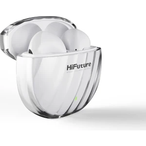 FlyBuds 3 Kablosuz Bluetooth 5.3 IPX5 Su Geçirmez Çevresel Gürültü Engelleme ENC 4 Mikrofonlu TWS Kulak İçi Kulaklık Beyaz