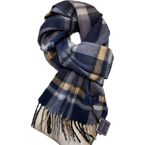 Erkek Kışlık Üst Düzey Kalınlaştırılmış Yün Kore Tarzı Eşarp (Yurt Dışından)