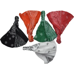 Artı Bir Bodrum Lastikli Bandana 5 Li Set