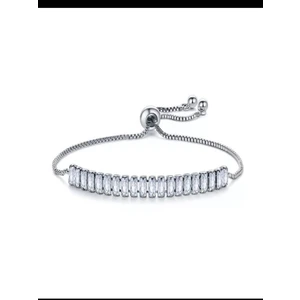 Kadın Su Yolu Bileklik Zirkon Taş Asansörlü Ayarlanabilir Su Yolu Kararmaz Kadın Bileklik