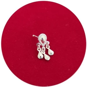 Sallantılı Gümüş Hızma Kadın Pullu Gümüş Hızma 925 Ayar Hızma-16