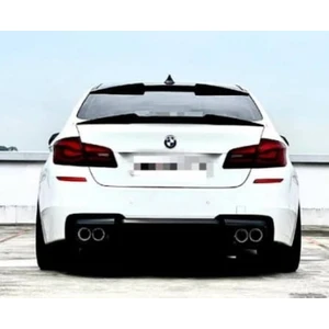 Paşa Tuning Bmw F10 M4 Style Cam Üstü Plastik 2010-2017 Piano Black Spoiler