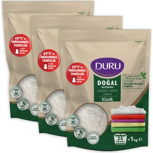 Doğal Granül Matik Sabun Klasik 3 x 1 kg