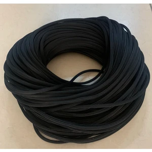 Siyah Sineklik Fitil Contası 20 Metre(4.5)Mm