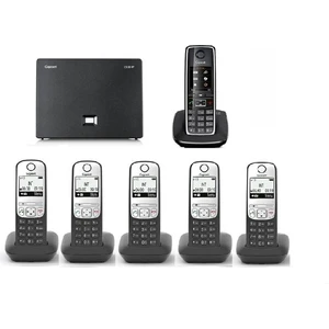 Analog & Ip 6 Dahili Dect Telsiz Kablosuz Telefon Santrali C530-A690