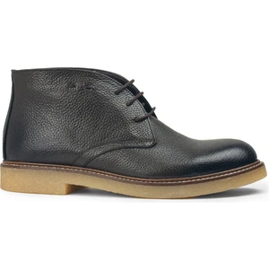 Hakiki Deri Yeşil Erkek Bot - 01295MYSLC03