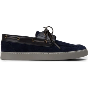 Süet Lacivert Marin Günlük Erkek Ayakkabı - 01952Mlcvc01