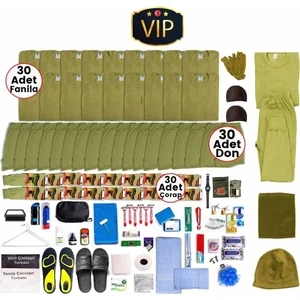 30'lu VIP Yeni Bedelli Asker Seti - Asker Malzemeleri
