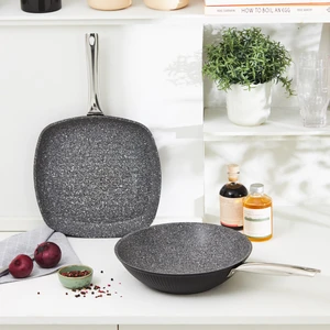 Biogranit Leona Wok Grill Set 28 cm