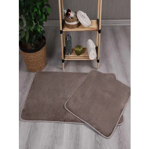 My Evilla Modern Dekoratif Peluş Simirna 50X80-50X40 Banyo Klozet Takımı