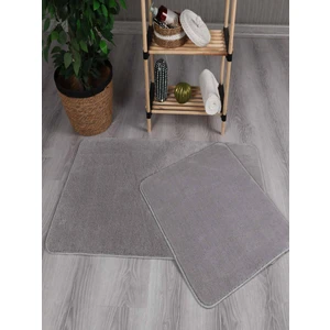 My Evilla Modern Dekoratif Peluş Simirna 50X80-50X40 Banyo Klozet Takımı