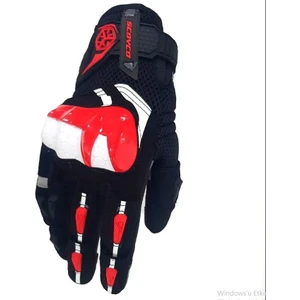 MC117W Kadın Yazlık Eldiven Beyaz