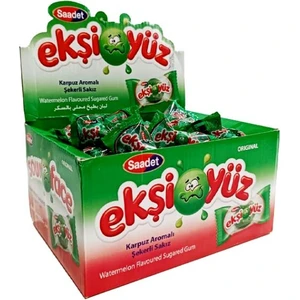Ekşiyüz Portakal Aromalı Ekşi Şekerli Sakız 100'LÜ Paket