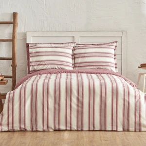 Karaca Home Dora Bordo Ipliği Boyalı Tek Kişilik Complete Takımı