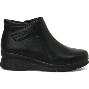 165149.Z3PR Siyah Kadın Dolgu Topuk Bot