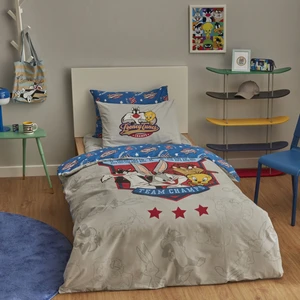Karaca Home Looney Tunes Team CHAMPS %100 Pamuk Tek Kişilik Nevresim Takımı