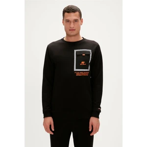 Bad Bear Reflect Crewneck Siyah Erkek Sweatshirt