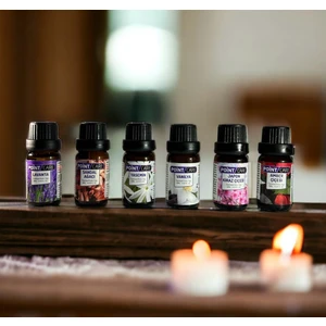 AY MAGNET Point Care Popüler Mum Esans Seti Lavanta-Sandal-Yasemin-Vanily-Krzçiçeği-Amber Soya Wax Parafin Jel Mum