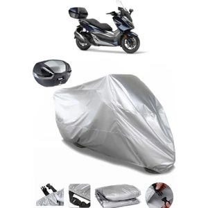 Honda NSS250 Forza Arka Çanta Uyumlu Motosiklet Brandası Lüx Premium Kalite