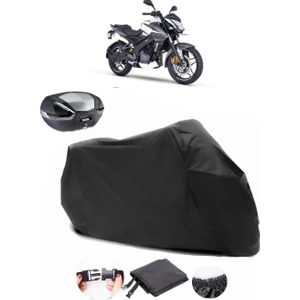 Bajaj Pulsar Ns 200 Siyah Arka Çanta Uyumlu Motosiklet Branda Lüx Premium Kalite