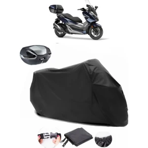 Honda NSS250 Forza Siyah Arka Çanta Uyumlu Motosiklet Branda Lüx Premium Kalite