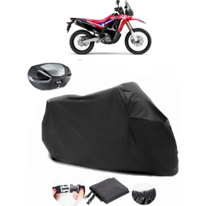 Honda Crf 250 Rally Siyah Arka Çanta Uyumlu Motosiklet Branda Lüx Premium Kalite