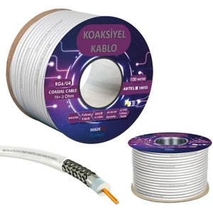 Anten Kablosu Rg6/u4 48 Tel 100 mt Cablecable