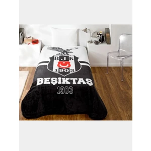 Lisanslı Battaniye Beşiktaş Kara Kartal Tek Kişilik