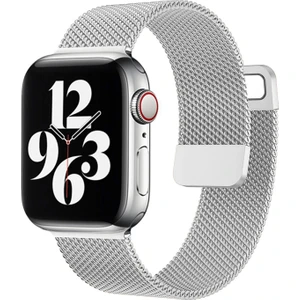 Apple Watch 9 41MM ile Uyumlu Metal Mıknatıslı Kordon Kayış - FC158