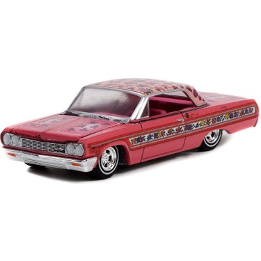 グリーンライト 1964 Chevrolet Impalaチェイス Greenlight 1:64 California Lowriders Series 1 - 1964 Fiyatı