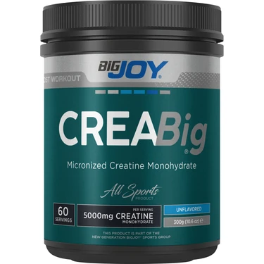 Bigjoy Sports Creabig Powder Creatine Kreatin Monohydrate Micronized