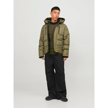 Jack & Jones Rüzgara Suya Dayanikli Puffer Mont