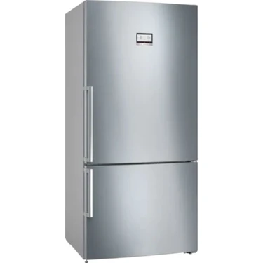 Bosch KGN86PIE0N Alttan Donduruculu Buzdolabı 186 x 86 cm Kolay Temizlenebilir Inox