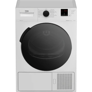 Beko KM 1010 SW 10 kg Kapasite Isı Pompalı Kurutma Makinesi 15 Programlı Çocuk Kilidi