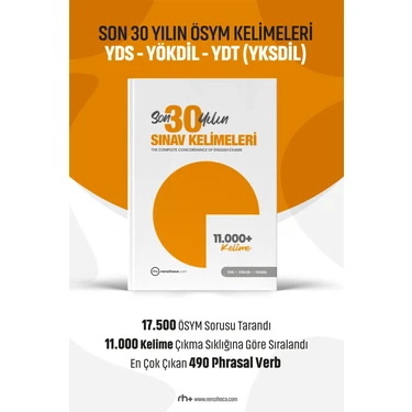 Rh Pozitif Yayınları ÖSYM Çıkmış Kelimeler - YDS Kelimeleri - YÖKDİL Kelimeleri - YDT