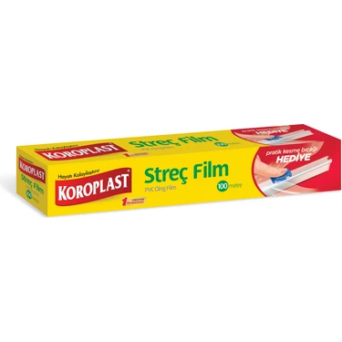 Koroplast Streç Film 100m   Kesme Bıçağı