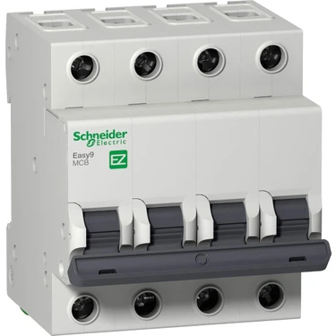 SCHNEIDER EASY9 MCB EZ9F43440 40A SİGORTA (4P, 3kA, C