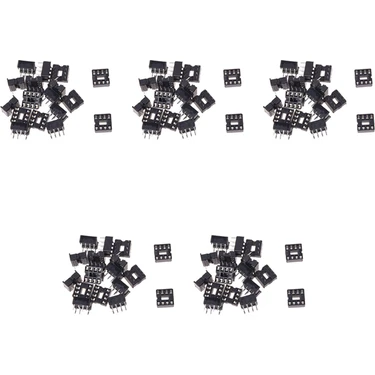 Guangdong Spirit 100X 8 Pin 2.54MM Pitch Ic Soket Lehim Tipi Adaptör (Yurt