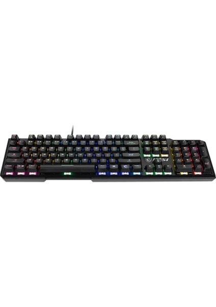 GG VIGOR GK41 LR TR MEKANIK GAMING KLAVYE KAILH LINEAR RED SWITCHES, 10 BOLGEDE 10 DAN FAZLA RGB LED AYDINLATMA EFEKTI. TURKCE Q