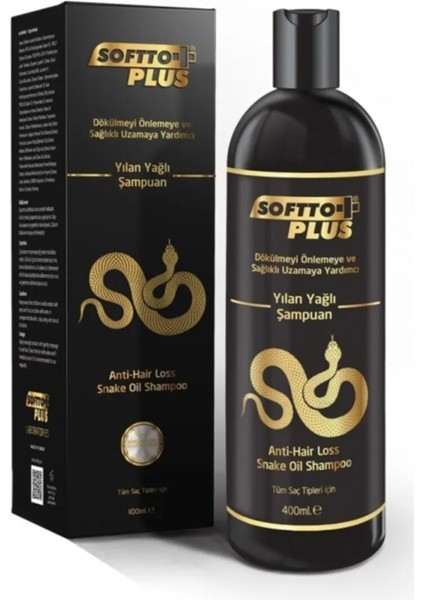 Softto Plus Yılan Yağı Şampuan